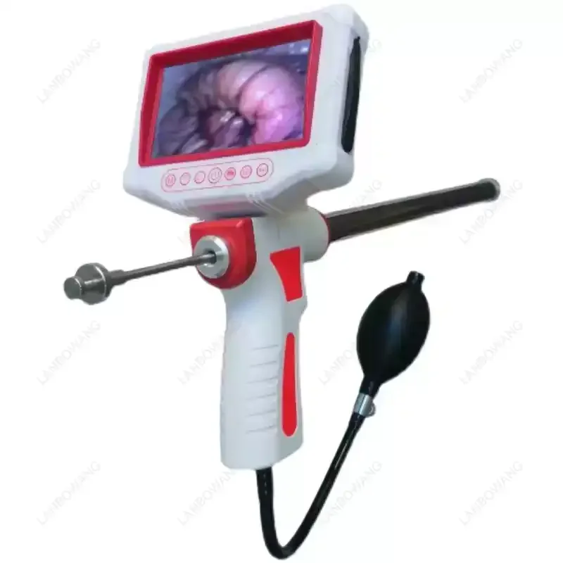 For Visual Insemination Gun, HD Camera Livestock AI Tool for Cattle Cow Veterinary Portable Semen Catheter Kit