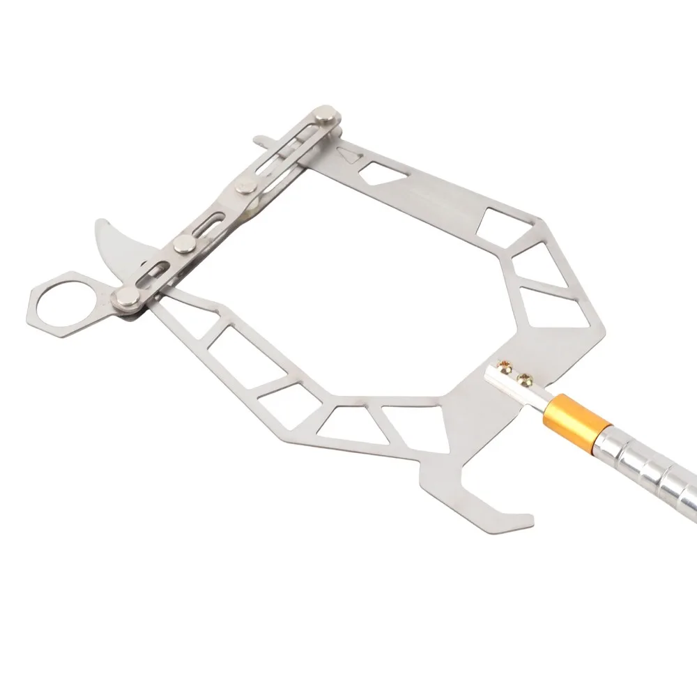 

Удобный телескопический лодочный крюк из прочного материала, для дистанционного швартовки, с резьбовым соединением, надежная конструкция, инструмент для швартовки, для морского использования