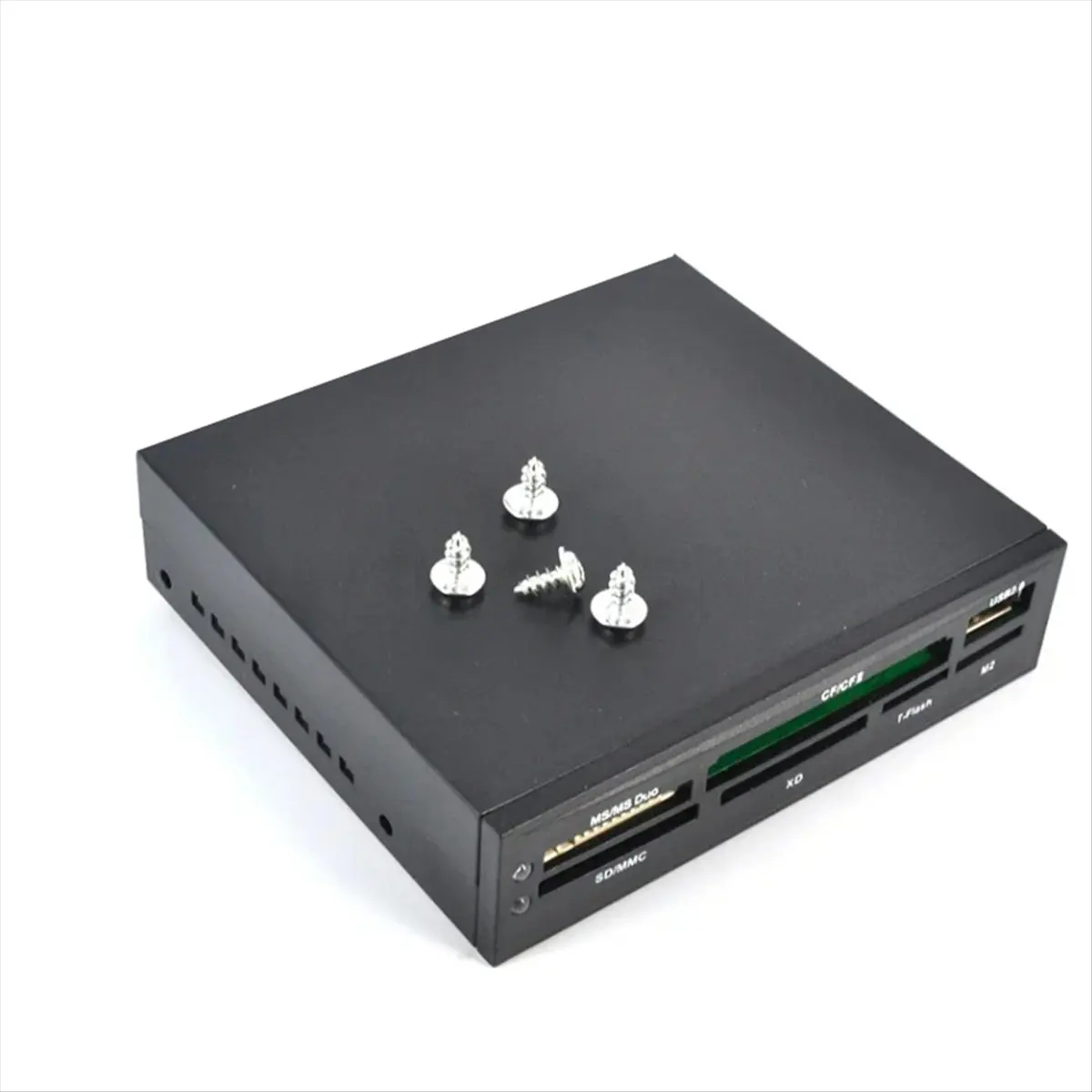 High-quality PC accessories in Stock For PC Case Inbuilt Card Reader USB HUB TFlash Memory Card Writer