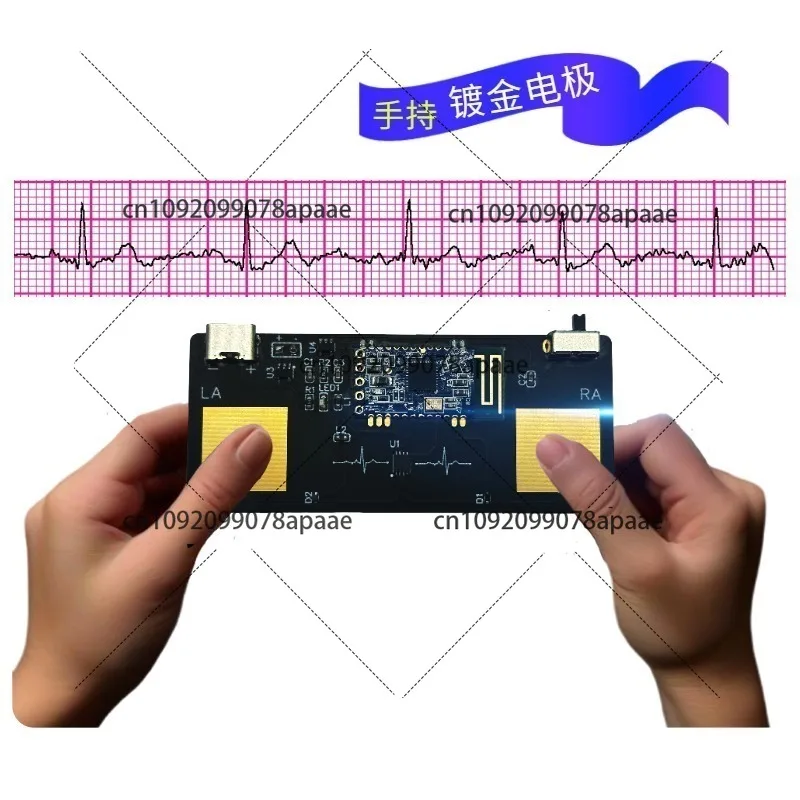 ДЛЯ BMD101 Датчик сердечного ритма Модуль ЭКГ Мониторинг ВСР для разработки Arduino и STM32