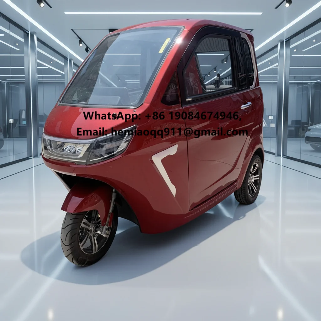 

Factory Wholesale Electric Tricycles Enclosed Body Low-speed Small Electric Cars Suitable for Daily Commuting