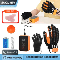 USB Chargeable Rehabilitation Robot Gloves for Stroke Hemiplegia Hand Stroke Recovery Equipment Fingers Strength Training Device