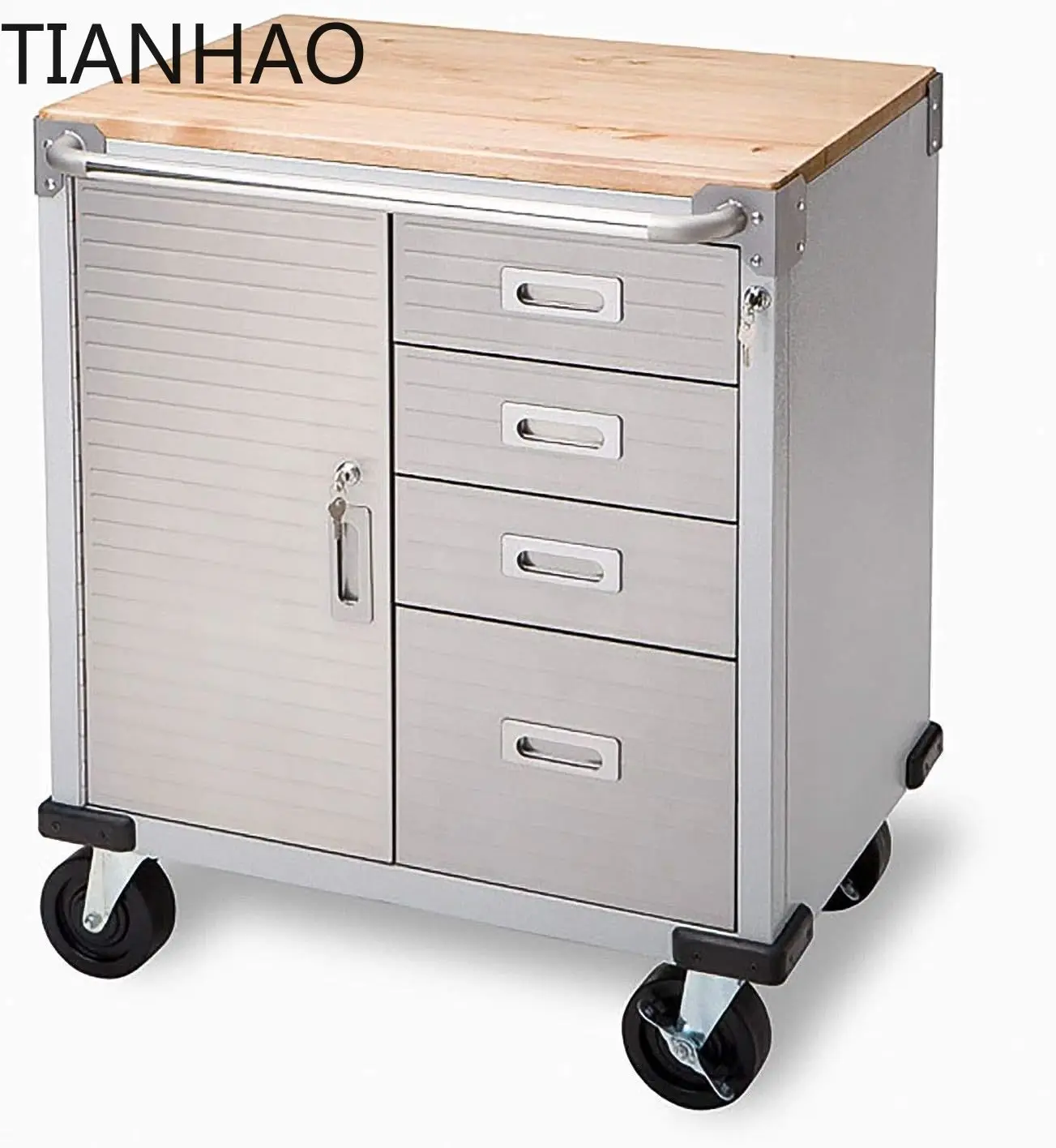 Ultra Rolling Storage Cabinet with Drawers