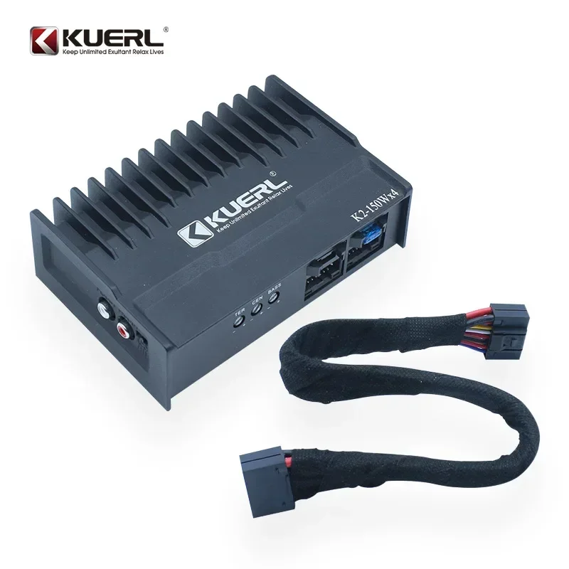 4-channel 4 Ω Car Audio Modified Lossless Boost Android Large Screen Dedicated DSP Power Amplifier