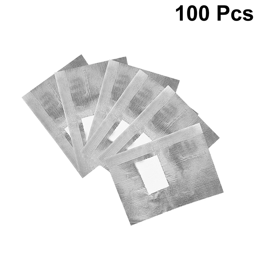 

100pcs Polish Remover Pads With Stick For Gel Nail Polish Durable Nail Cleaning Tools Manicure Pedicure Salon Home Use