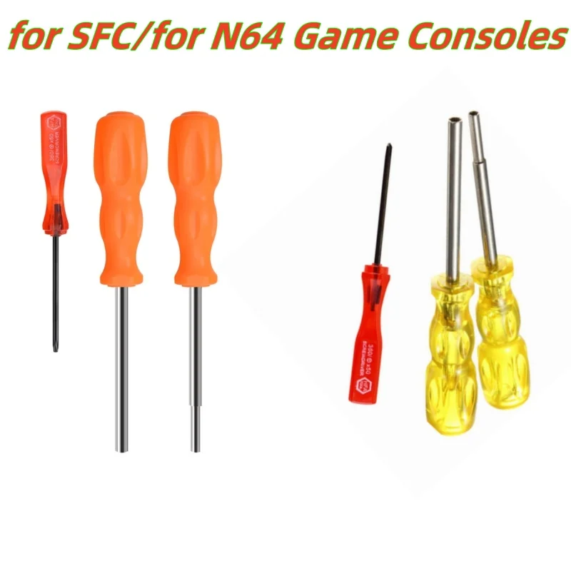 Handy Screwdriver Bit Set for Electronics Repair Broad Applications 3.8mm & 4.5mm 2.5mm Screw Driver Repair Tool for N64