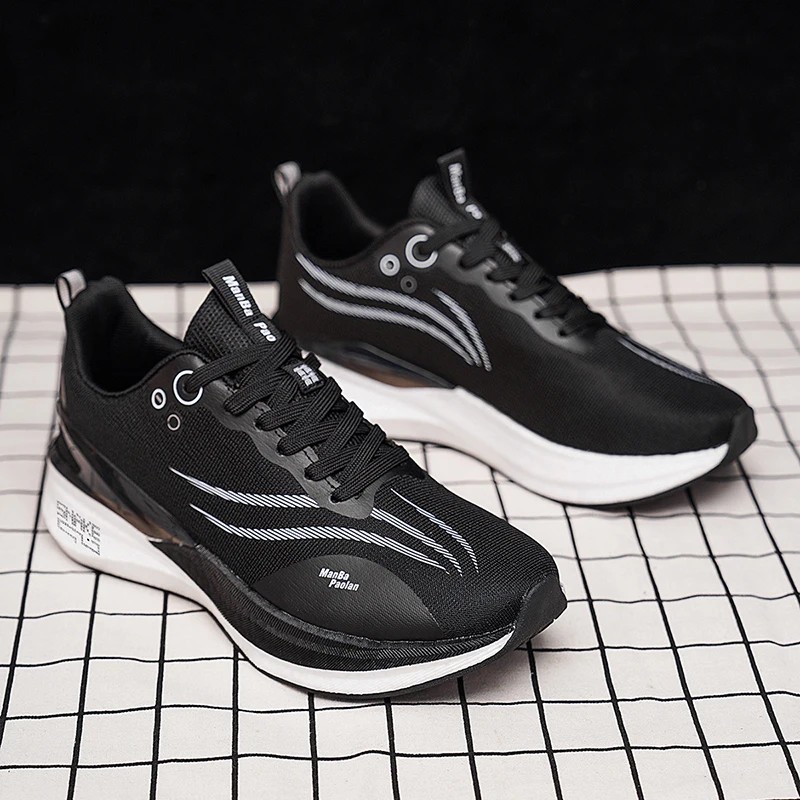 

Hot 2025 New Breathable Professional Marathon Training Outdoor Comfortable Running Shoes Quality Shoes Very Good