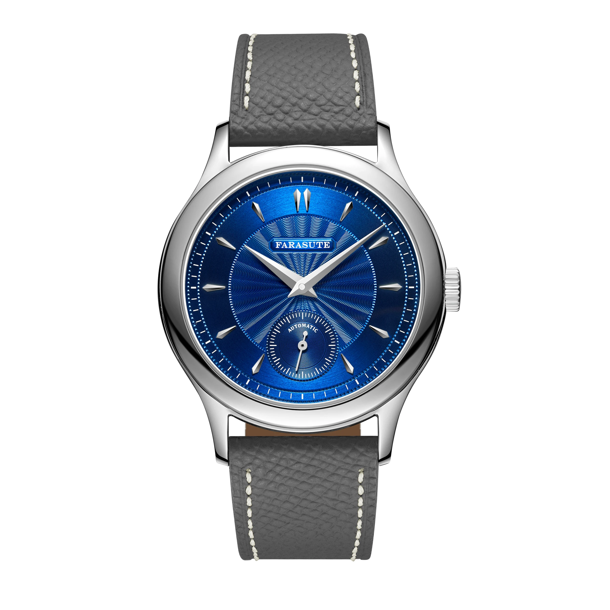 FARASUTE Luxe Mechanisch Horloge 316L Roestvrij Stalen Kast Hangzhou Aangepaste Beweging Kleine Tweedehands Wijzerplaat reloj hombre Gift