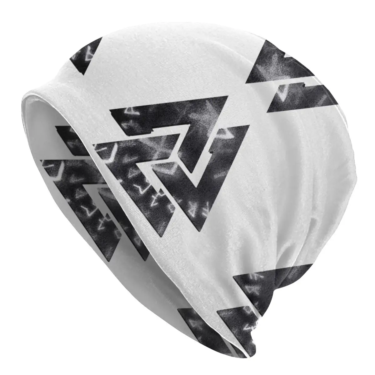 

Шапка-бини Viking Runes Skullies Twin Ravens Of Odin, повседневная осенне-зимняя уличная мужская и женская шапка для взрослых, теплая шапка на голову, шапка