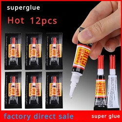 Transparent Epoxy Resin Stationery Shop Strong Instant Glue 1/3/6/12 Items. Liquid Super Glue for Wood Metal and Glass Rubber