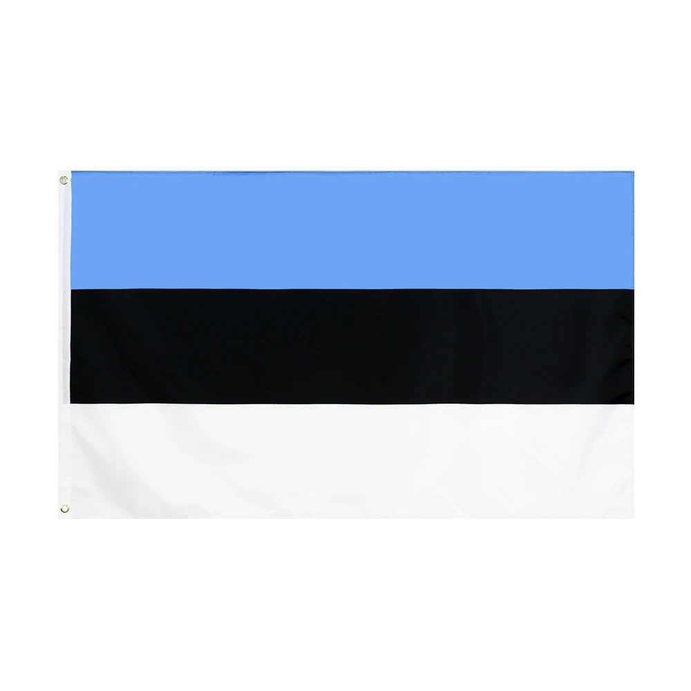 FLAGLINK 90x150 CM Estonia National Flag For Decoration