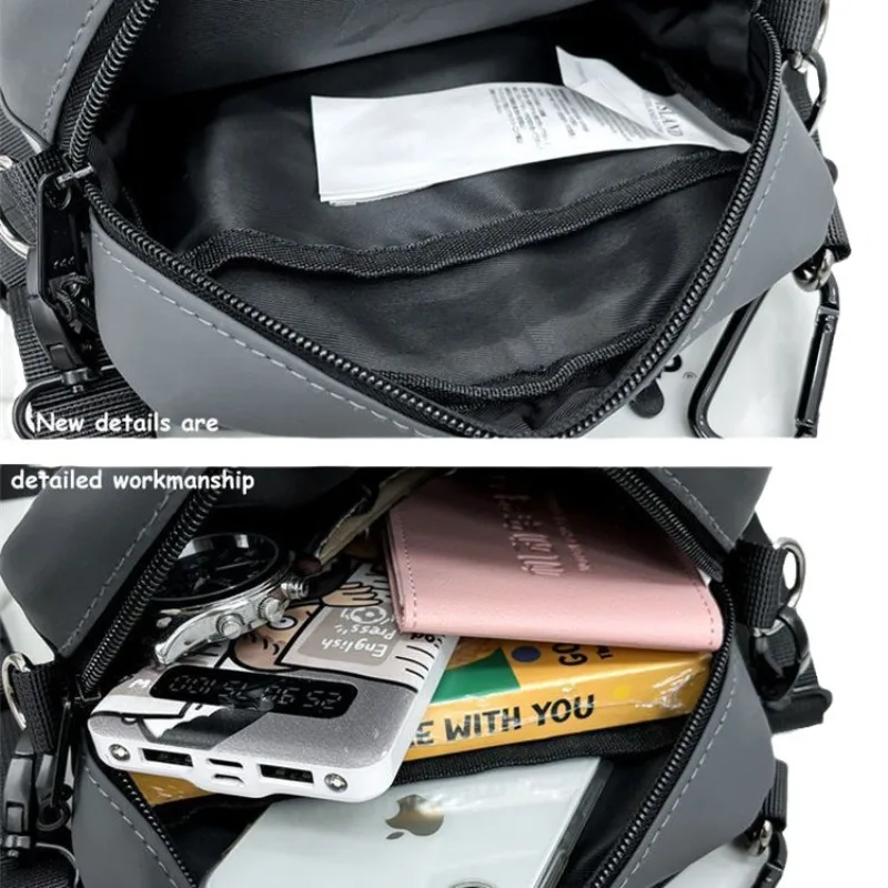 Trendy Sports Phone Bag for Women, Simple Workwear Small Crossbody Bag, Casual and Versatile Single-Shoulder Backpack