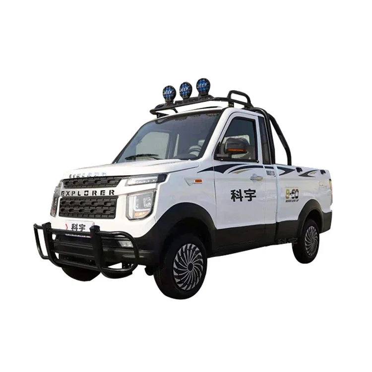 Mini Electric Truck 4x4 High Performance Long Delivery Electric Cargo Pickup Truck New Energy Vehicles for Sale