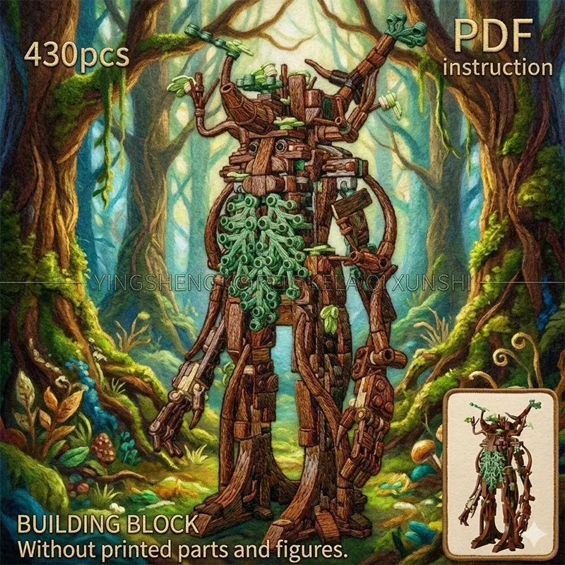 

rings movie DIY Jungle Adventure Magic World Mythical Plant Monster Action Toy Construction Set Building Bricks