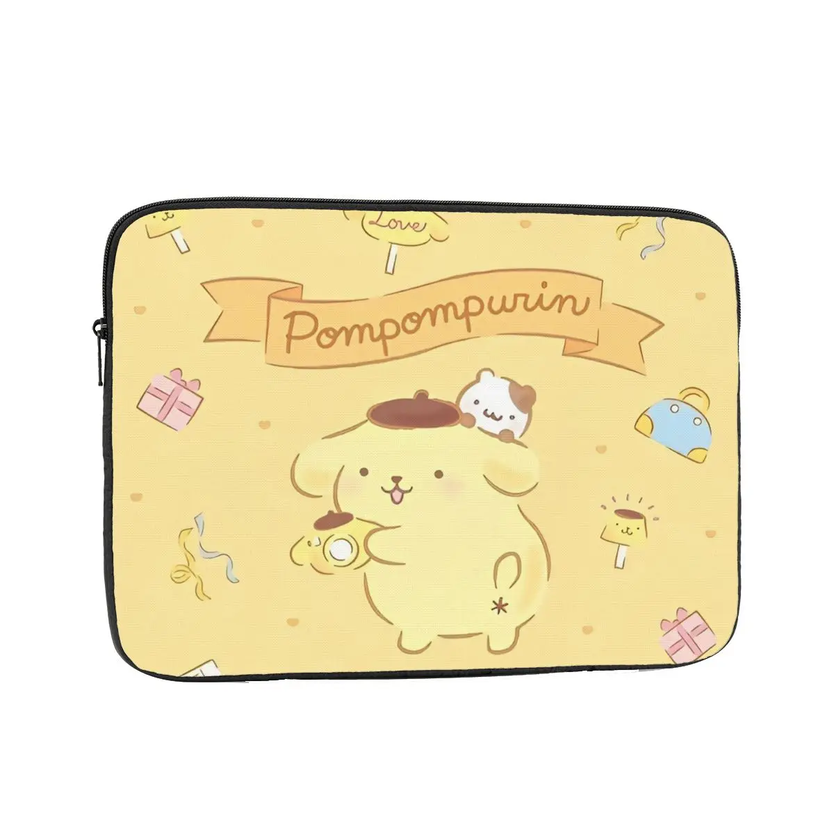 

Shockproof Case 12" 13" 15" 17" Kawaii Aesthetics Pompompurin Laptop Bag Sleeve Sanrio Dog Mascots Notebook Bag Case