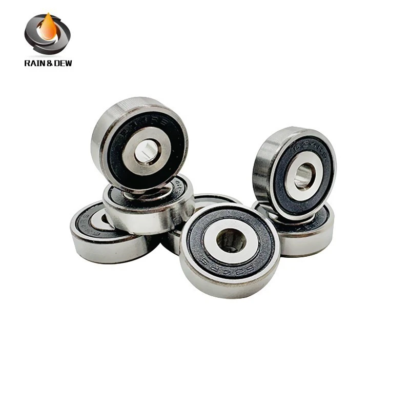 10 Uds 623RS 3x10x4mm rodamiento en miniatura ABEC-7 rodamientos de bolas 623 RS 2RS 623-2RS