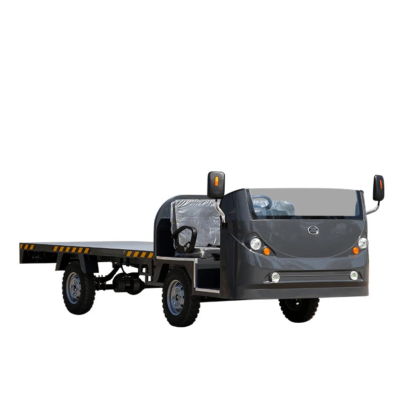 High Power 8 Ton Electric Flatbed Truck Inverted Logistics Vehicle for Animal Husbandry Factory Direct Supply New Energy Vehicle