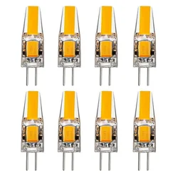 Mini lámpara LED COB regulable G4, bombilla de 2W, 3W, 6W, CA, CC, 12V, 220V, velas, reemplaza 30W, 40W, halógeno para foco de araña