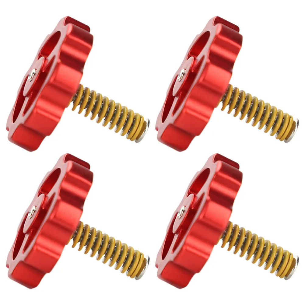 

4Pcs Hot Bed Leveling Nuts Metal Mold Die Springs Hand Twist 3D Printer Supplies Replacement Parts Accessories