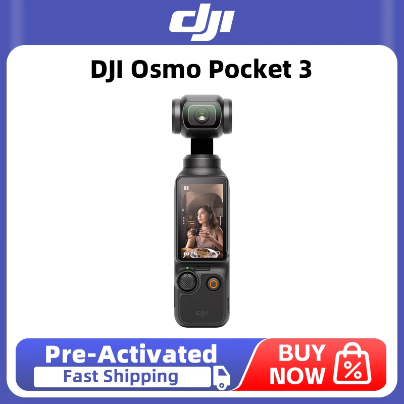 DJI Osmo Pocket 3 1インチCMOS 4K/120fps 3軸ジンバル