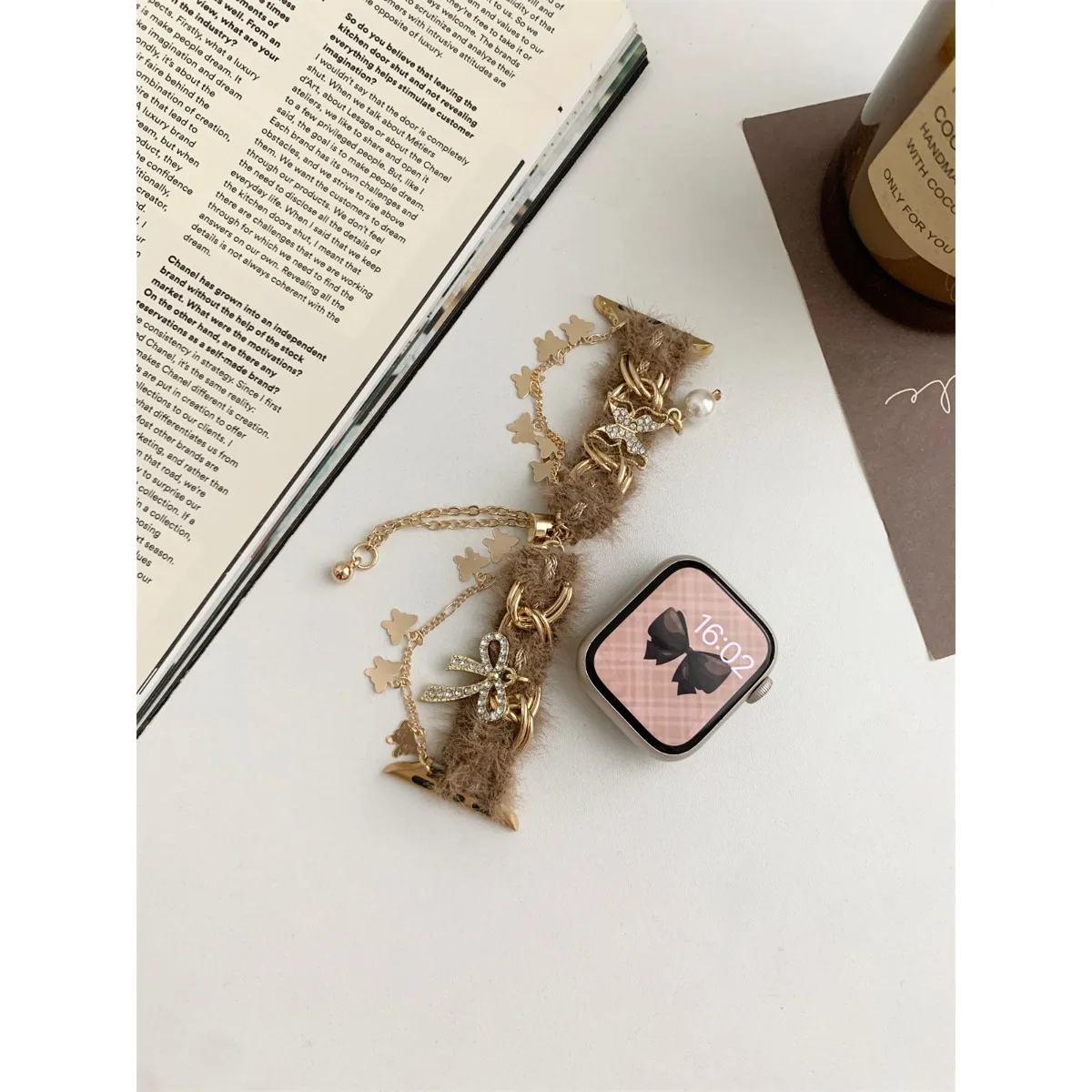 Cinturino per iWatch 42/44/45/49mm 38/40/41mm Cinturino per orologio alla moda e per il tempo libero per la serie Watch Ultra2 Se 9/8/7/6/5/4/3/2/1_voghion.com