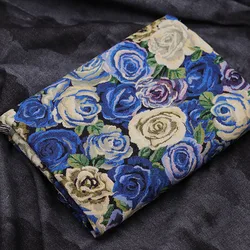 Oil Painting Style Jacquard Fabric for Clothing Pillow Sofa Handbag Hat Cloth Designer Diy Sewing Material Wholesale Cloth