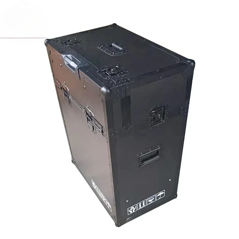 Hydraulic Flight Road Flip Case With Computer Rack For SQ5 Digital Mixer