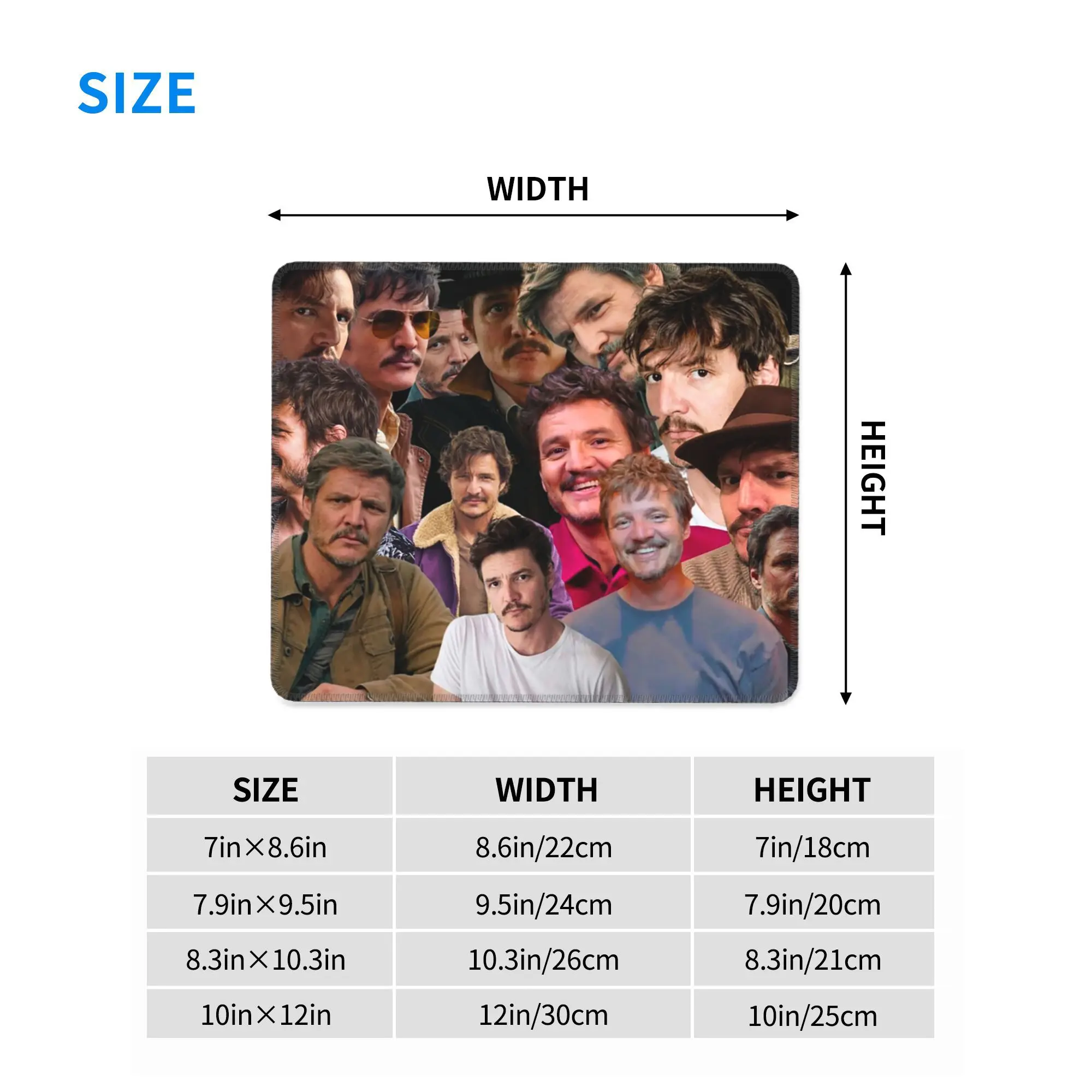 بيدرو باسكال ماوس الوسادة الكمبيوتر لوحة المفاتيح ماوس حصيرة ألعاب الكمبيوتر المحمول مكتب حصيرة مكتب الملحقات الجدول الحصير