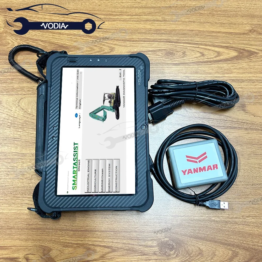 Detector Diagnostic Service Tool YEDST for Yanmar Diesel EFI Engine Yacht Excavator Ship and Xplore tablet