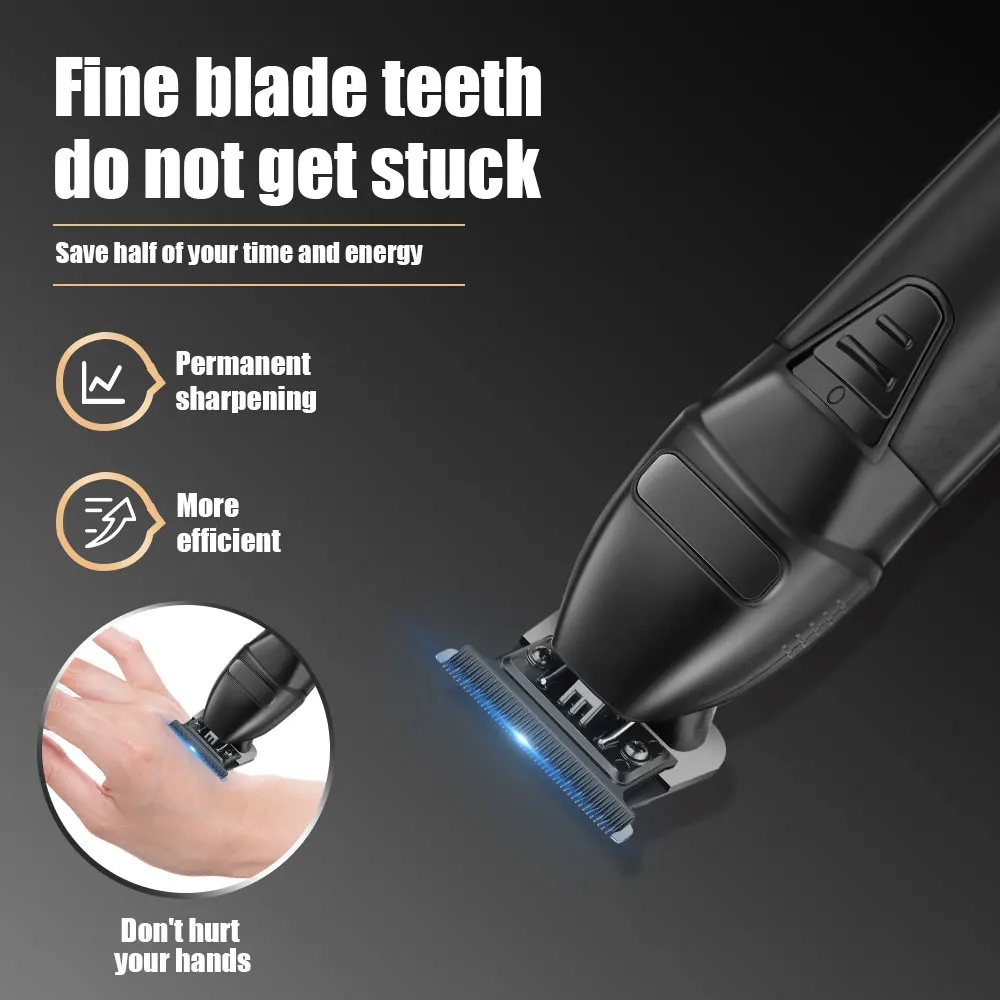 Catega wiederaufladbarer Haarschneider, kabelloser Bart-Haarschneider für Männer, leistungsstarke elektrische Haarschneidemaschine, verstellbarer Haarschnitt