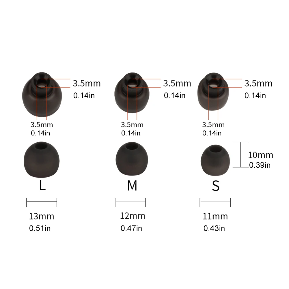 Silikon-Ohr stöpsel für jbl tour pro Kopfhörer ersatz bequeme Ohr stöpsel Ohr stöpsel s m l Größe In-Ear-Ohrhörer Zubehör