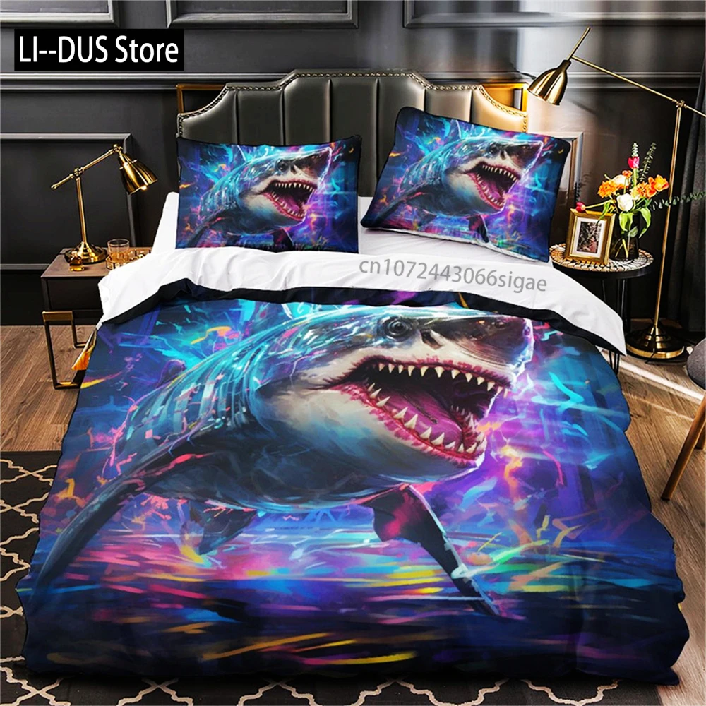 

3D Digital Print Bed Sheet Set, 2/3 Piece Set, Soft Polyester Fabric, Machine Washable Zipper Closure Various Designs And Themes