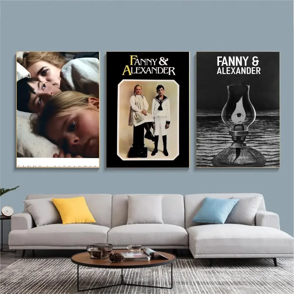 classic movie F-Fanny and Alexander-R Painting Calligraphy Nature Inspired Artwork for Living Room  Home Decoration