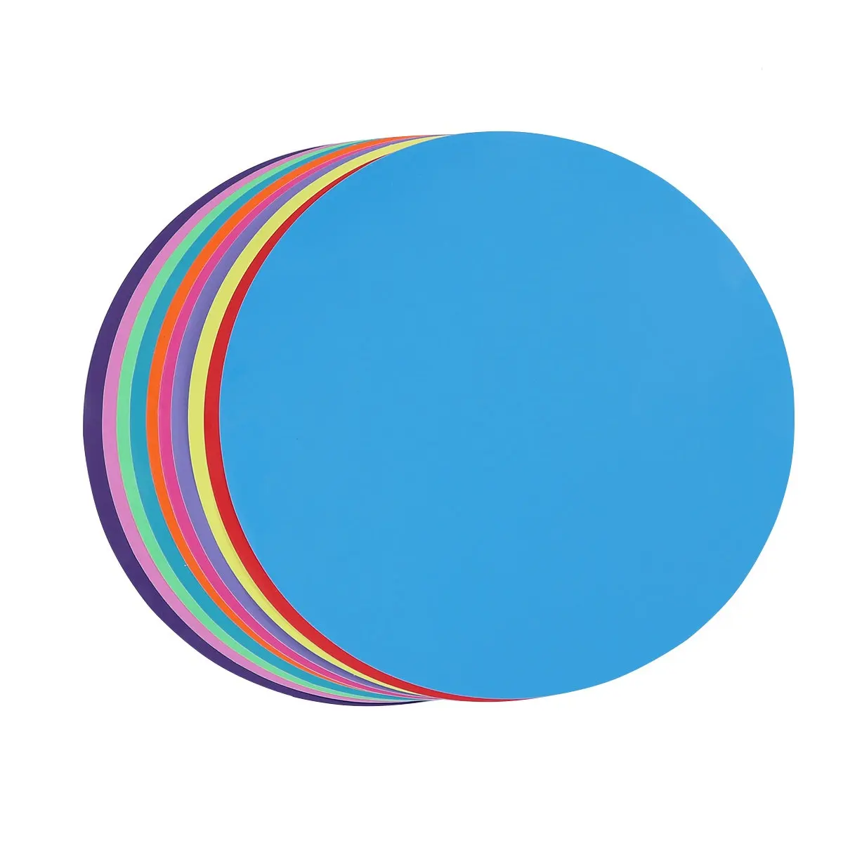 10Pcs Dry Erase Circles Decal Set Vinyl Adhesive Dots Easy Erase Repositionable No Residue Whiteboard Marker Accessories