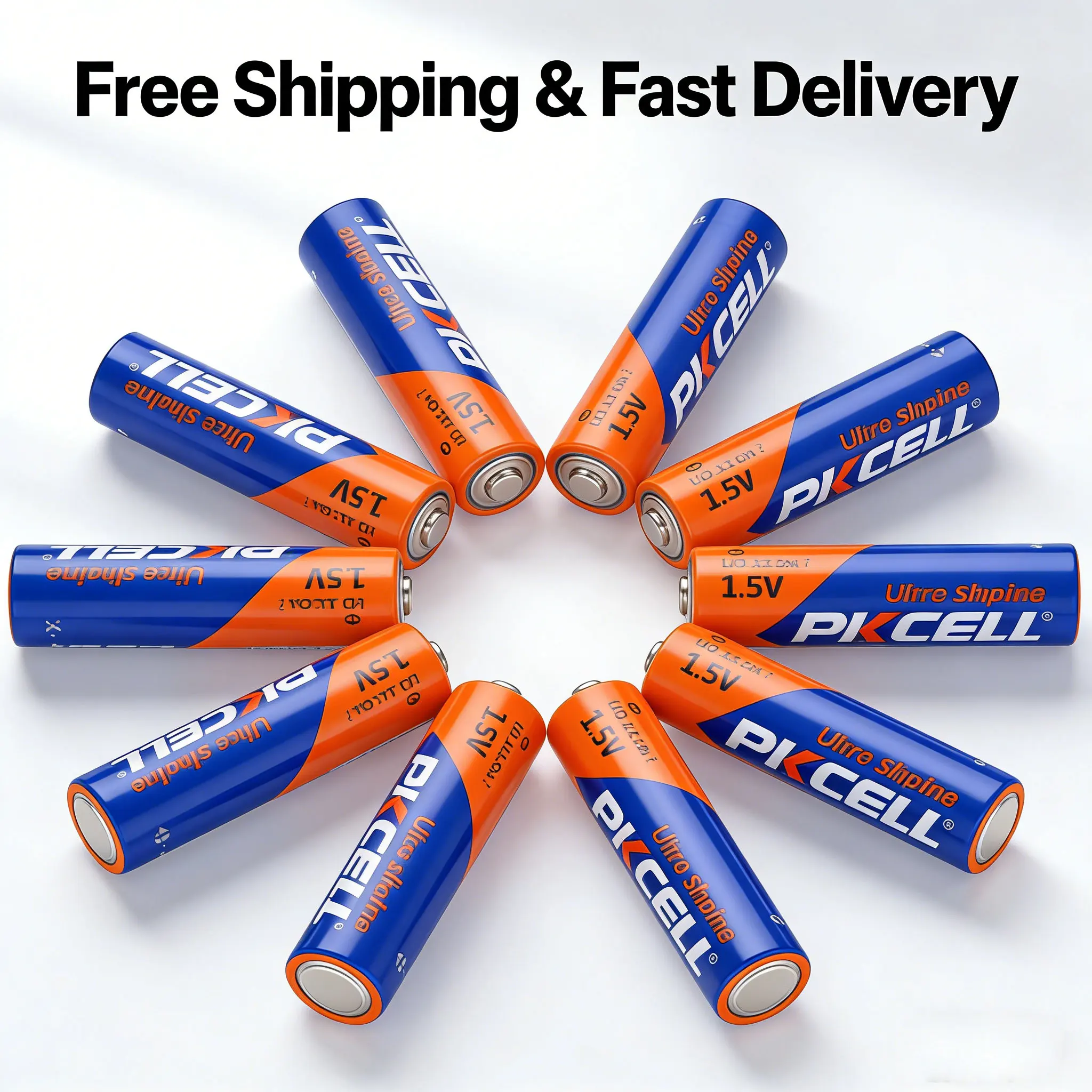 1.5V AA LR6 AM3 Alkaline Batteries 72Pcs PKCELL Primary Battery For Toy Flashlight Watch MP3