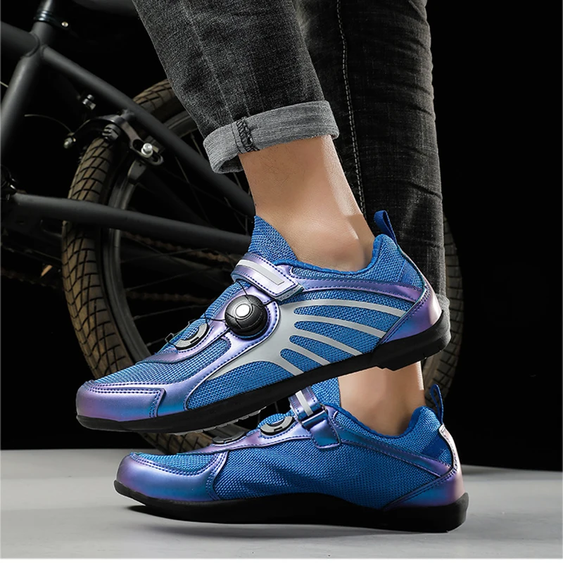 

Новые быстро кружевные велосипедные кроссовки MTB, мужские спортивные ботинки для шоссейного велосипеда, размер 36-47, обувь для трейлраннингового велосипеда, педаль Spd, без блокировки