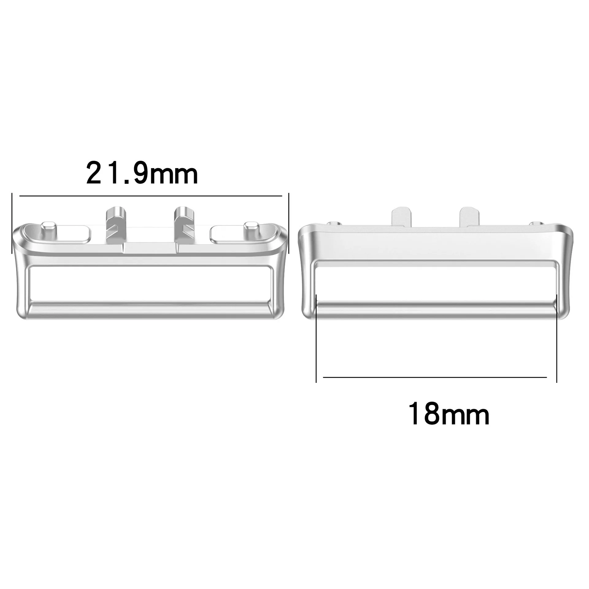 1 Paar Adapter für Samsung Galaxy Fit 3 (SM-R390) Armbandanschluss Samsung Galaxy Fit3 Armbandadapter Zubehör