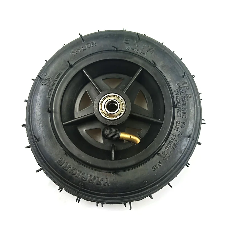 Size 6x1 1/4 tyre 6 Inch Pneumatic Tire Motorcycle 150MM Scooter Inflation Wheel With Hub With Inner Tube Electric Scooter tire