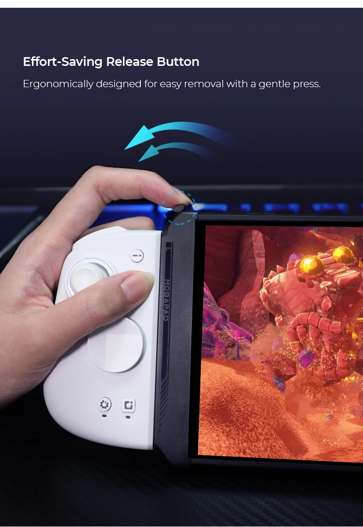 MOBAPAD C70 Сильный магнитный адаптер для Nintendo Switch 1 JoyCon для геймпада M6 S/HD S1 S/HD Контроллер на игровой консоли Switch 2