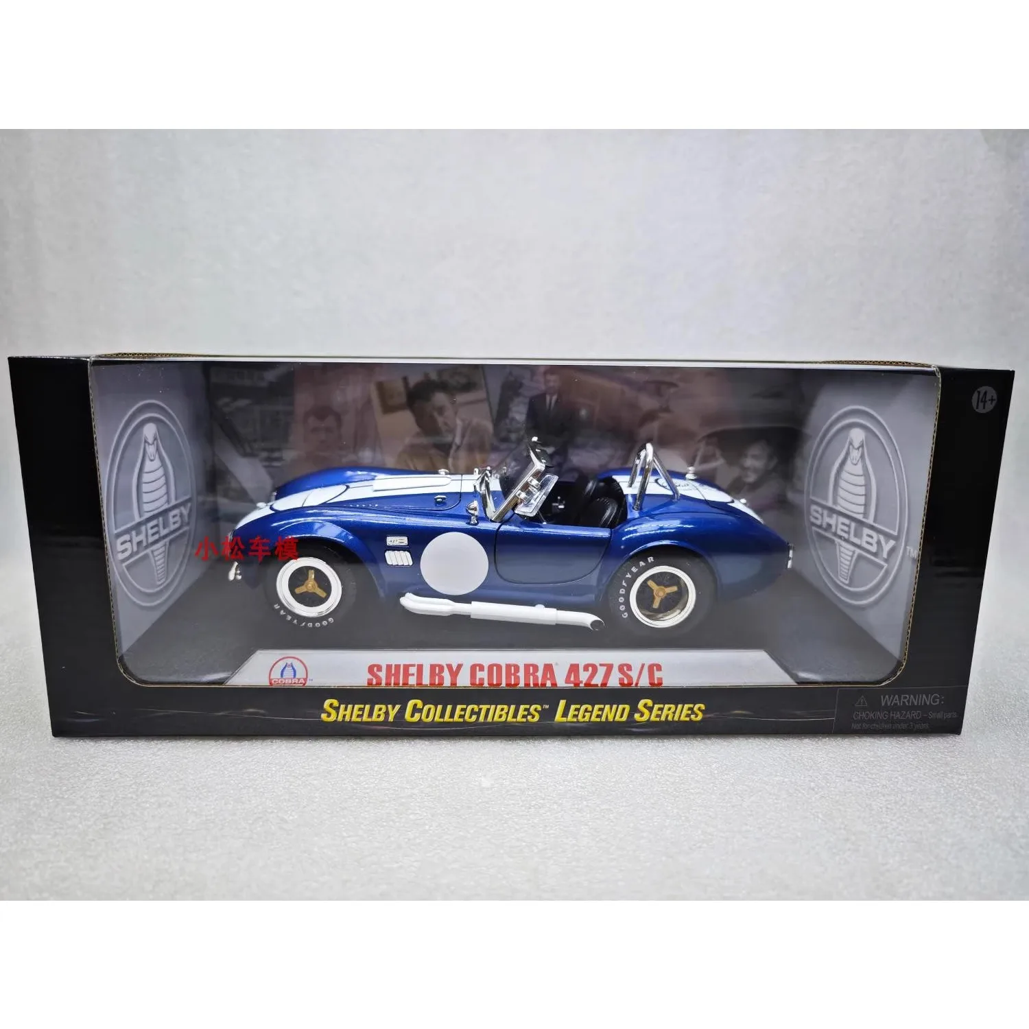 1:18 SHELBY COBRA 427 S/C High Simulation Alloy Car Model Collectible Toy Gift Souvenir Display Ornament