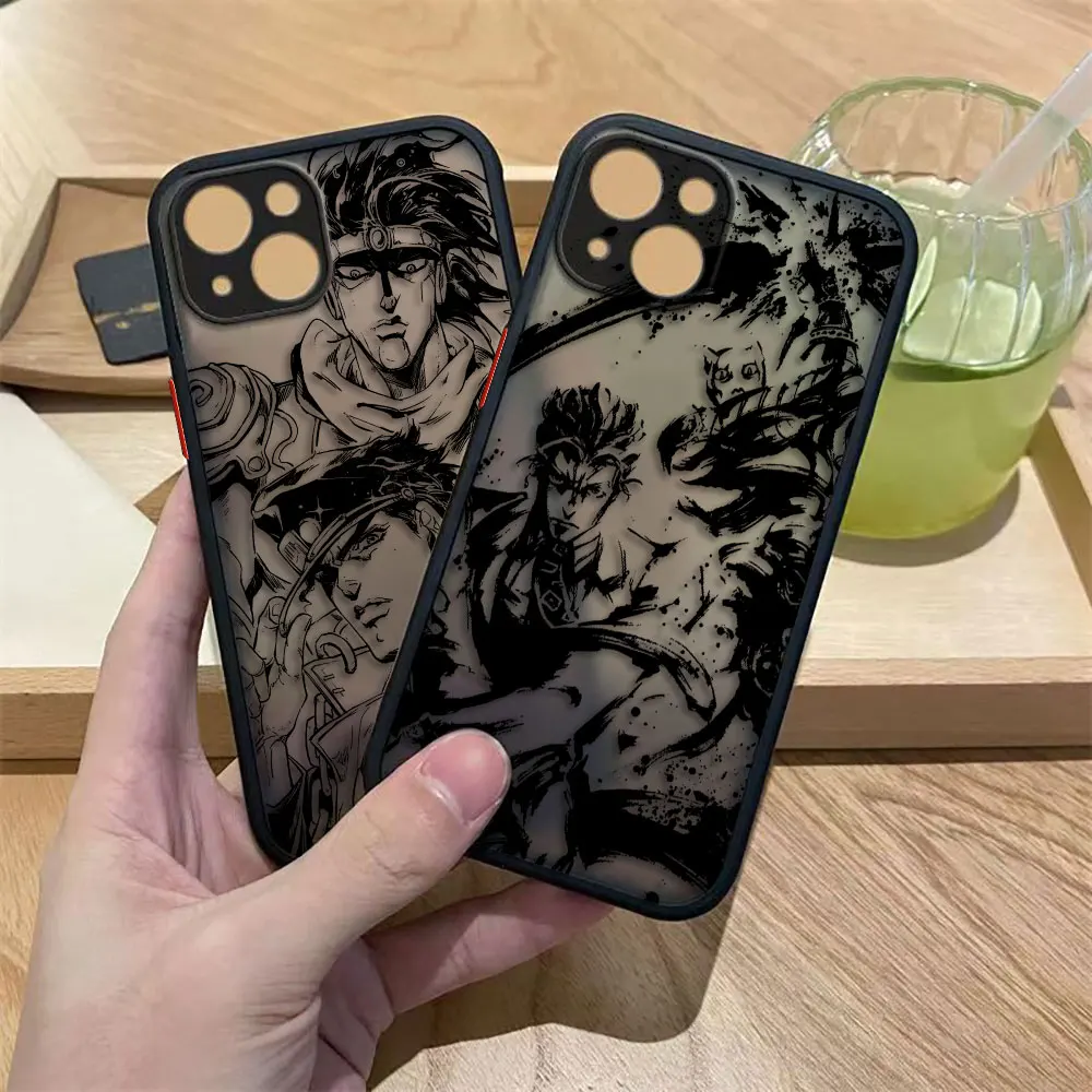 

JoJo's Bizarre Adventure Matte Phone Case For Samsung A14 A15 A16 A17 A22 A23 A26 A32 A50 A51 A52 A53 A55 A56 A54 A72 A73 Case