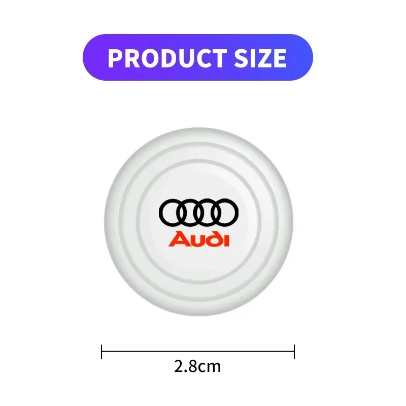 4Pc Car Door Trunk Silence Damping Pad Interior Accessories For Audi A3 8L 8V 8P A4 B5 B6 B7 B8 A5 A6 C5 C6 C7 A7 A8 D2 D3 Q5 Q7