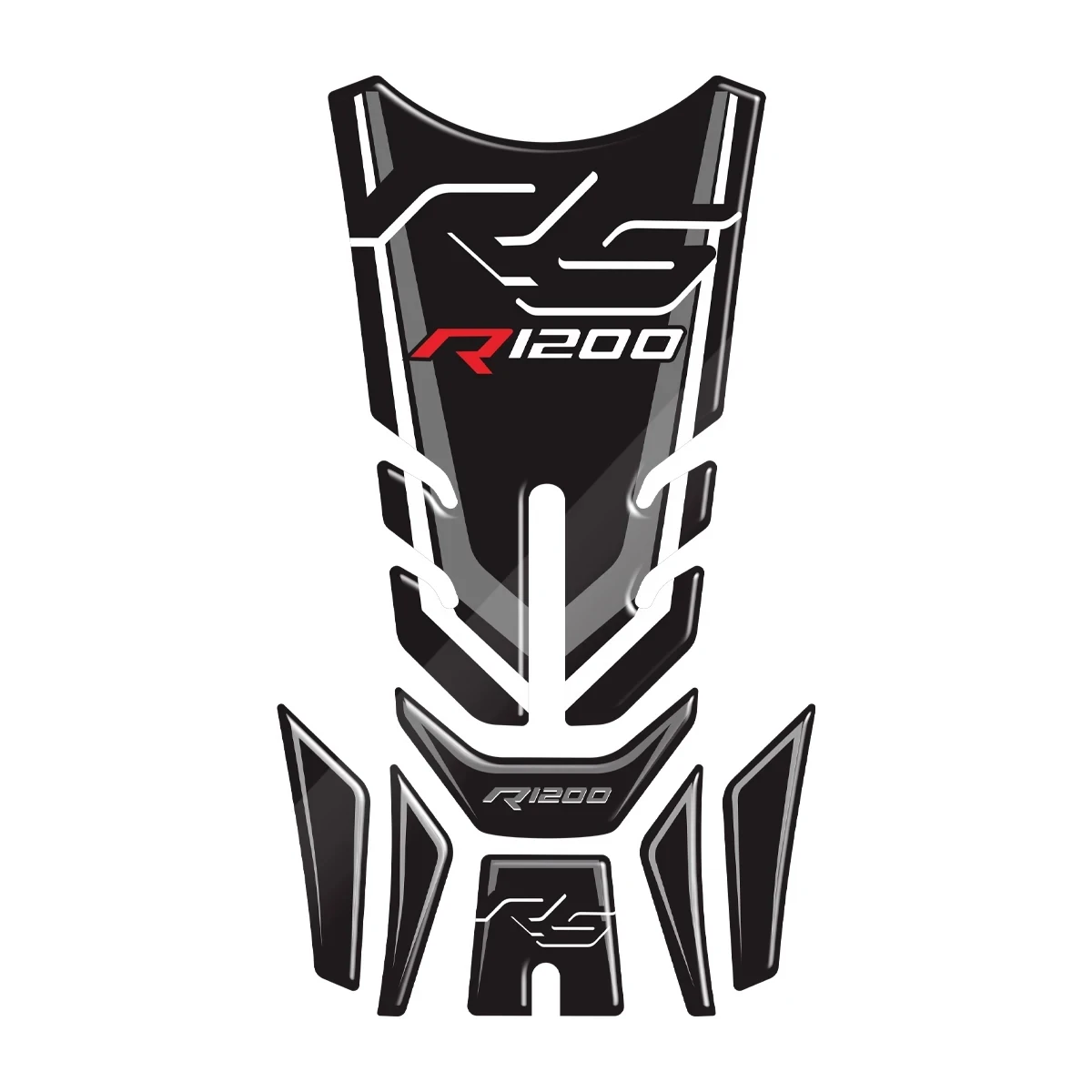 Motorcycle Accessories 3D Sticker Decal Protection Tank Pad Cas Cap Tank Cover Sticker Fit For R1200RS R1200 RS