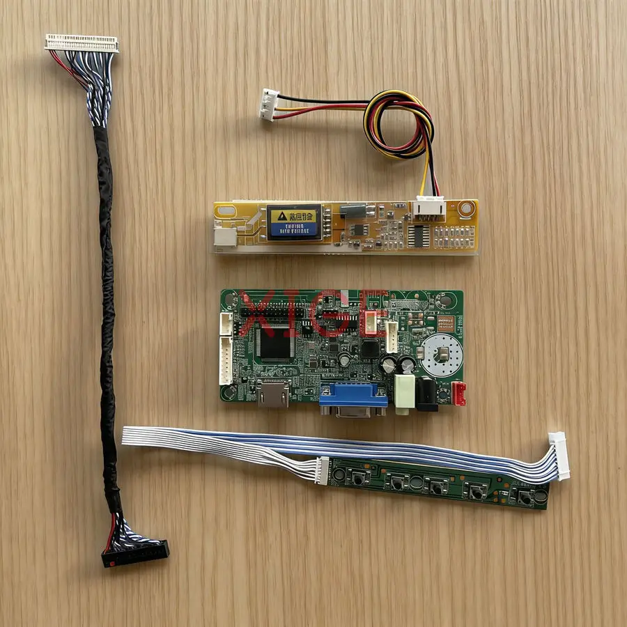 

Плата контроллера привода дисплея подходит для LTN154AT01 LTN154AT07 LTN154AT10 LTN154AT09 VGA + HDMI 1-CCFL 1280x800 1280*800 30-контактный комплект LVDS