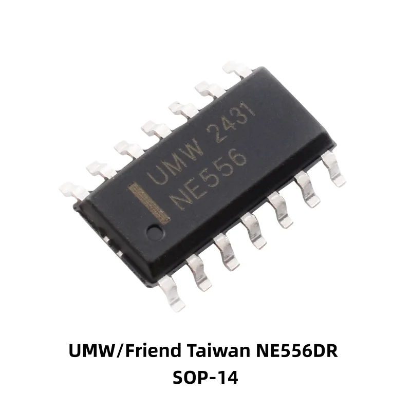 10 Stück Original UMW NE555DR NE556DR SOP-8 SOP-14 Patch-Präzisions-Timer-Chip – Detail 5