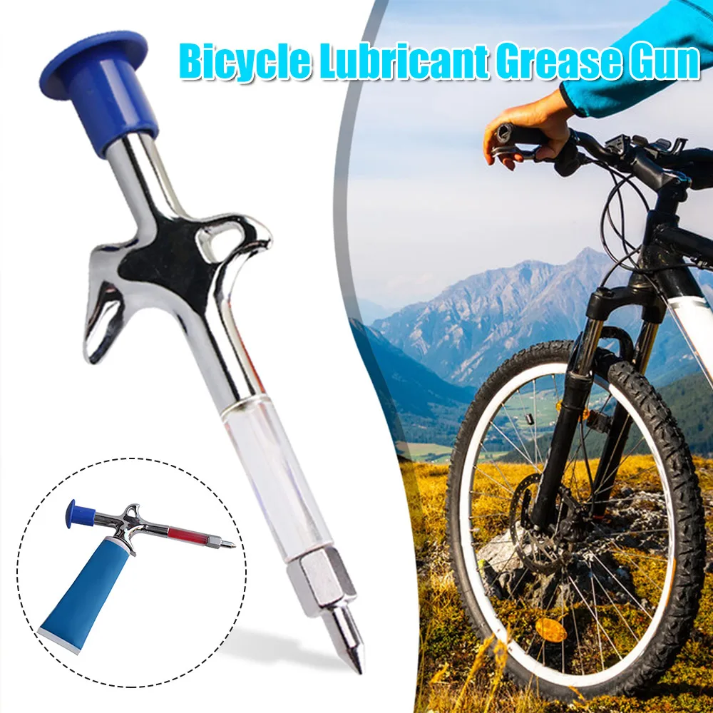 

Bicycle Grease Gun Mountain MTB Bike Lubricant Grease Gun Bicycle Repair Service Tools Accessories