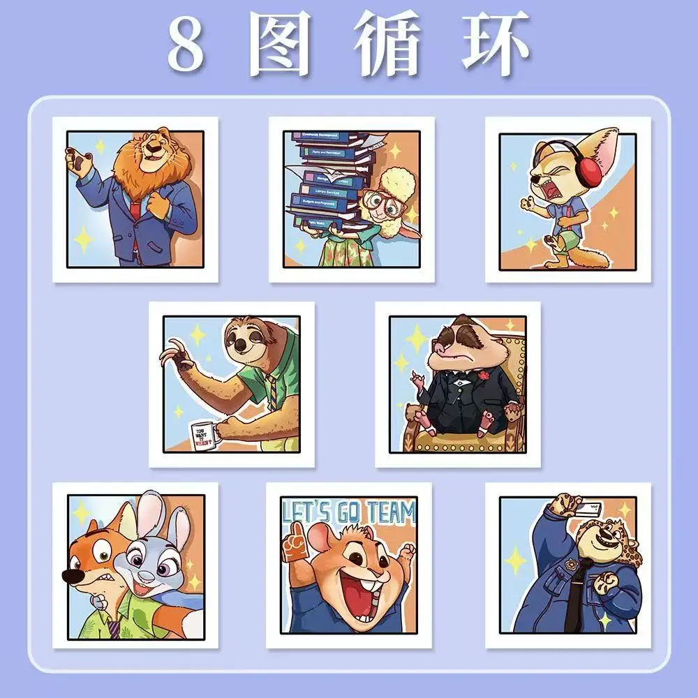 500 pezzi/set adesivi cartoni animati Kawaii cartoni animati creativi periferici adesivi per conti fatti a mano di alta bellezza articoli decorativi