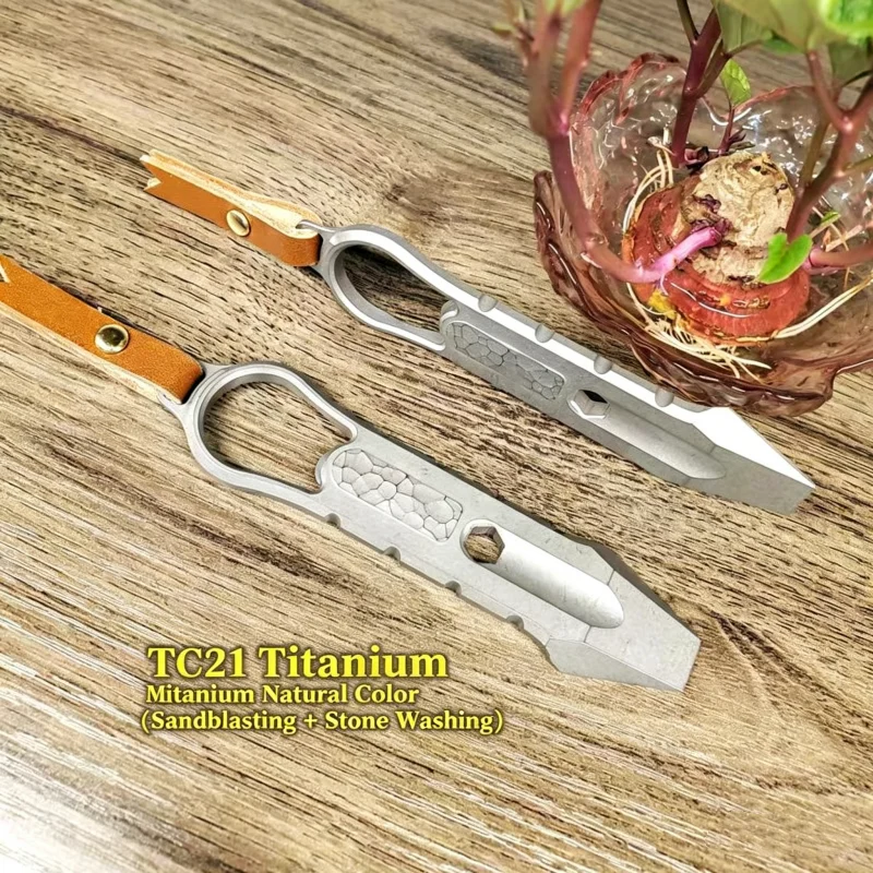 チタン合金多機能edcプライバーツール-六角レンチ