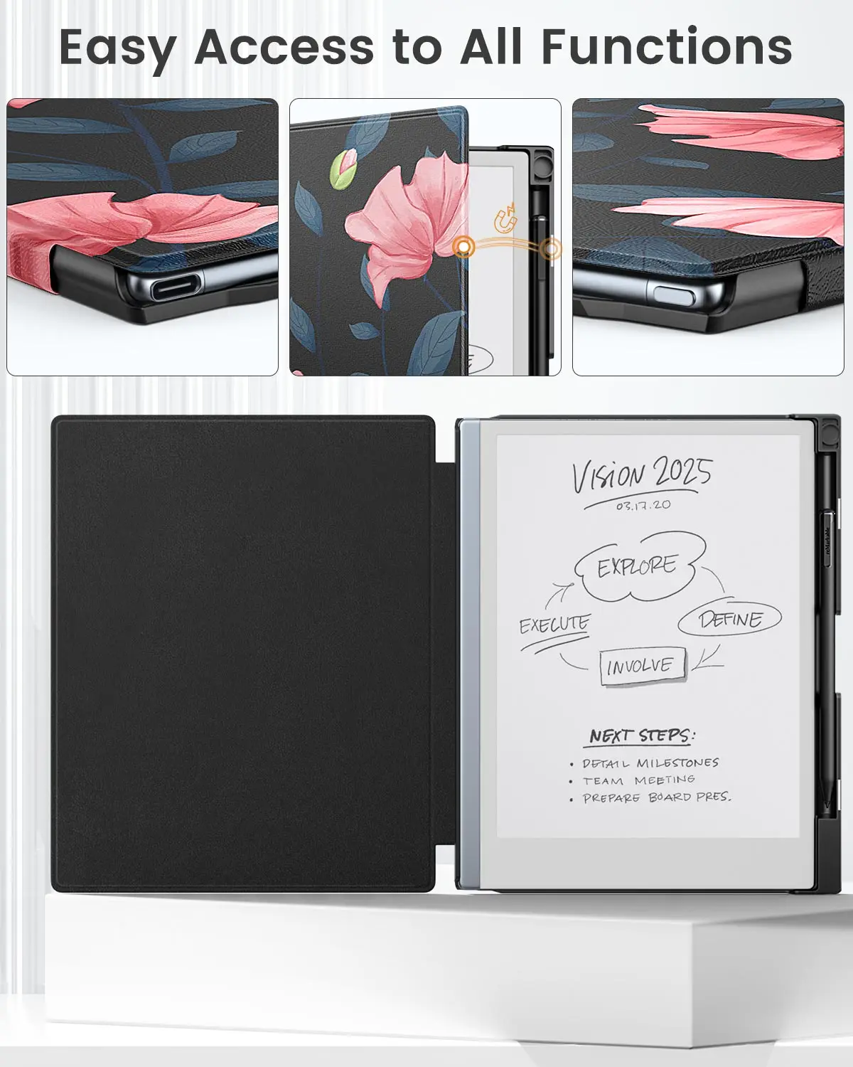 Smart Tablet Cover Folio for Remarkable Tablet 2 10.3\