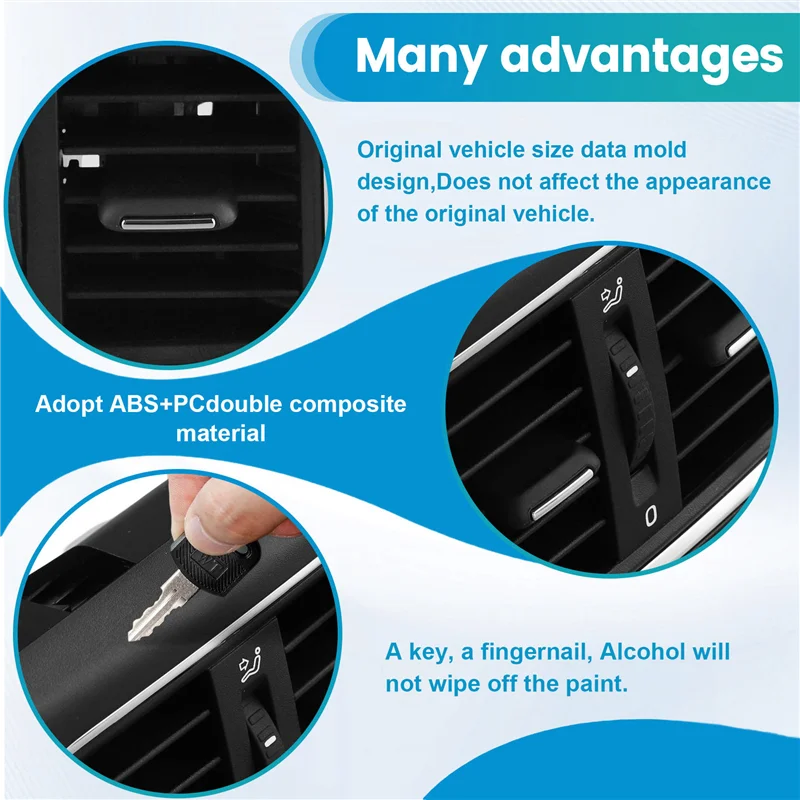 

Durable-Rear Outlet Air Vent Assembly For Skoda Yeti 2014-2017 5LD819203 5LD 819 203